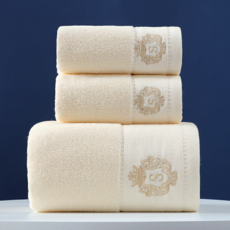 Cotton bath towel set
