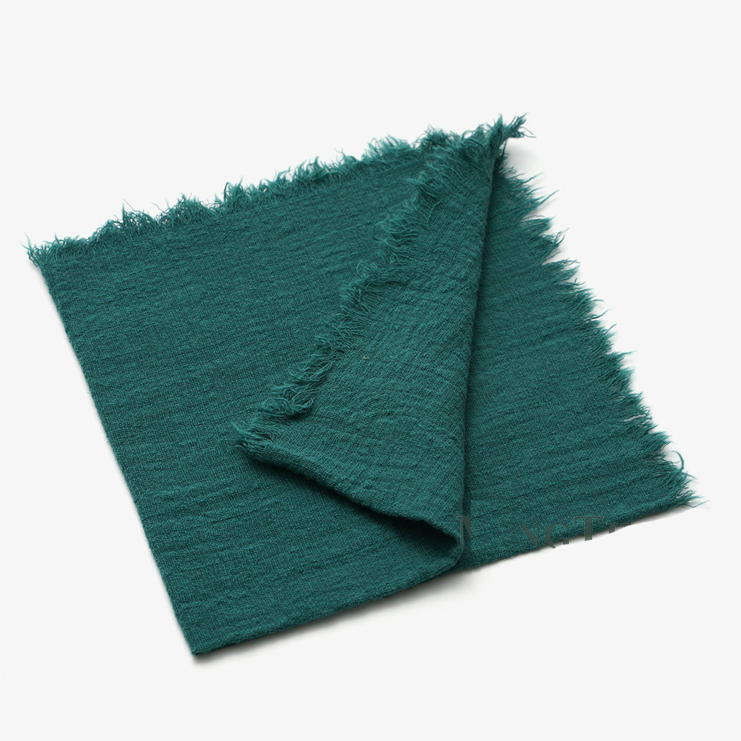 Rustic style cotton table napkins - 2pack - Image 5