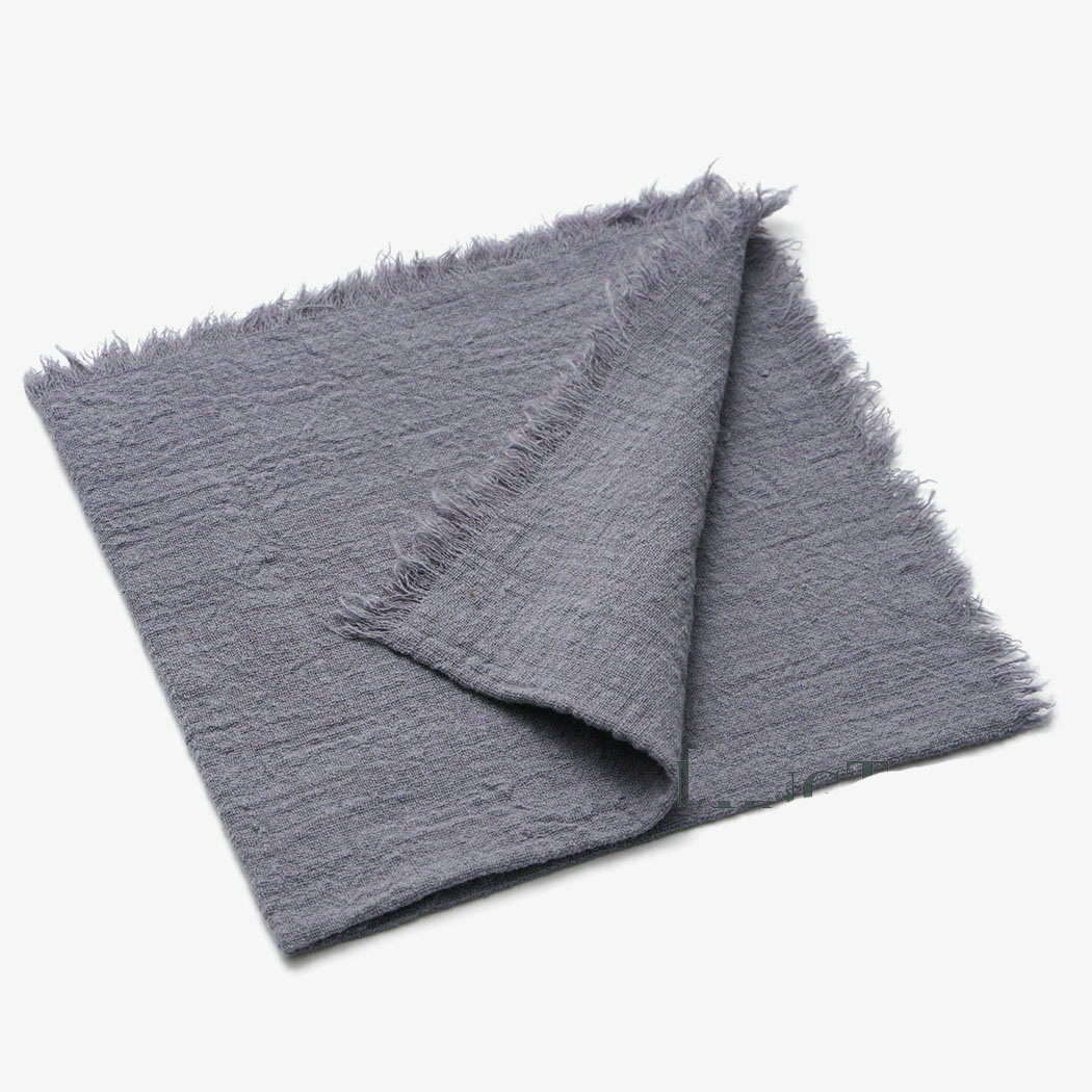 Rustic style cotton table napkins - 2pack - Image 6