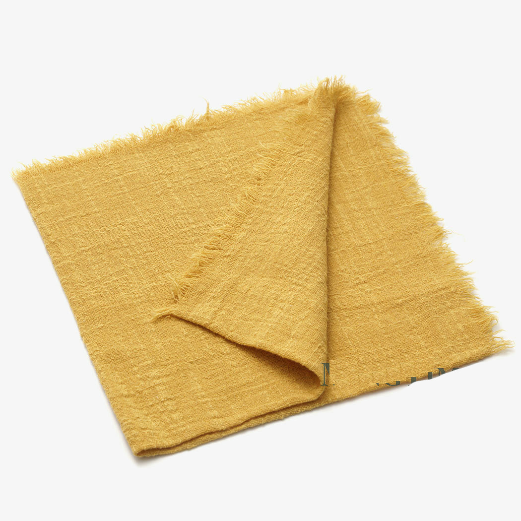 Rustic style cotton table napkins - 2pack - Image 7