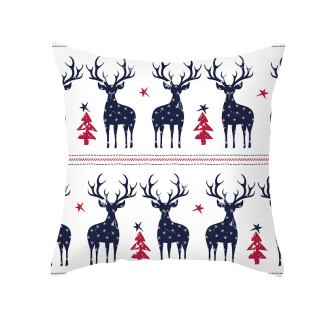 Christmas print cushion cover