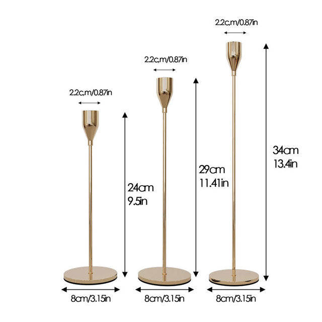 Tapper candle holder set - Image 8