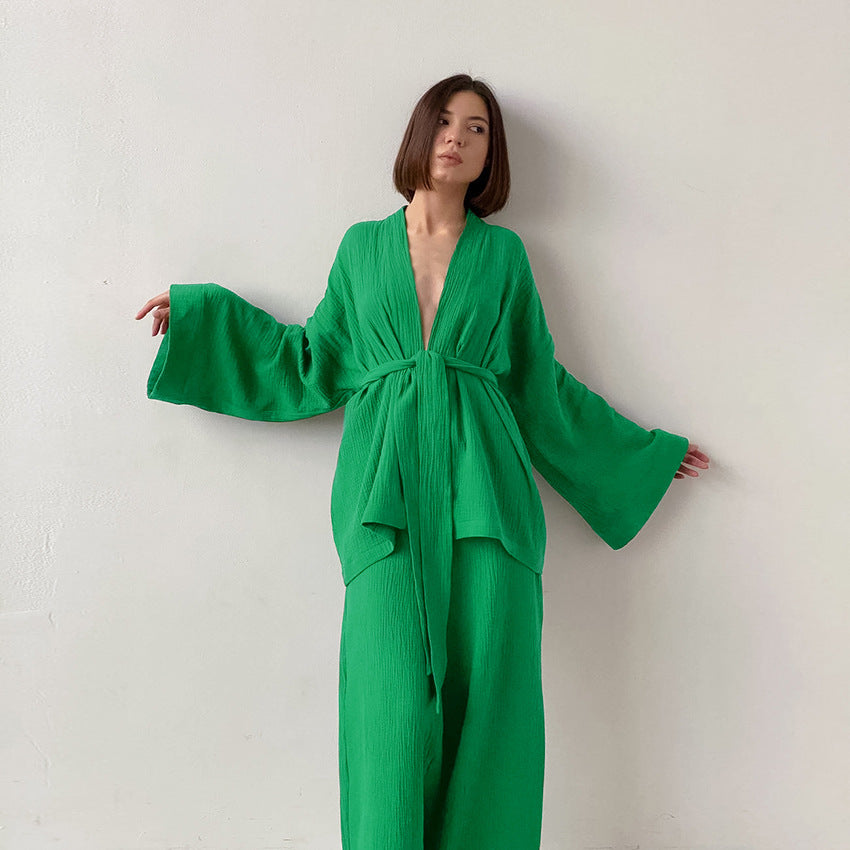 Relaxed fit homewear pajama set