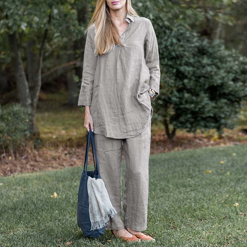 Casual women's long sleeve set - Image 4