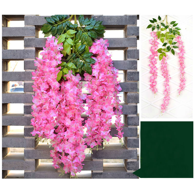 Artificial hanging flower string 12pack - Image 4