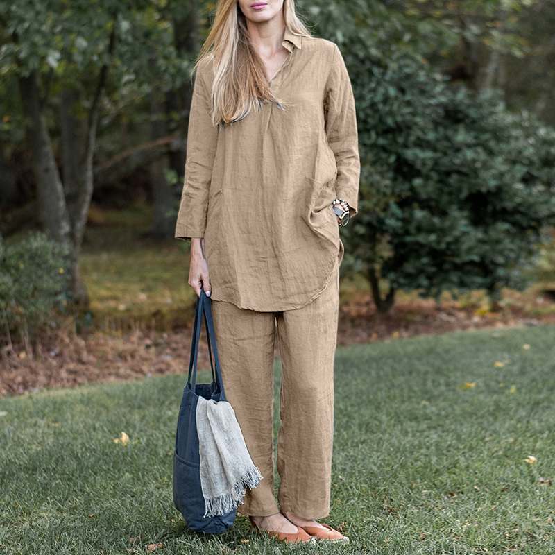 Casual women's long sleeve set - Image 5