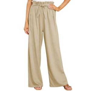 High waist casual women's pants