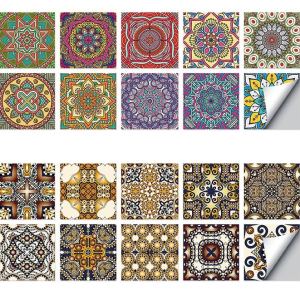 Waterproof self adhesive wall stickers set