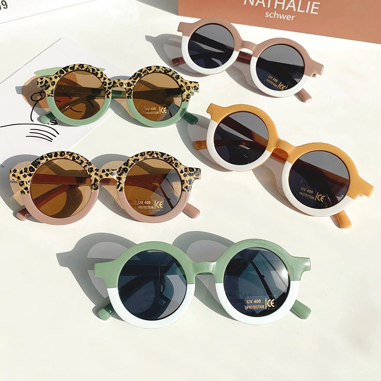 UV400 round sunglasses for children
