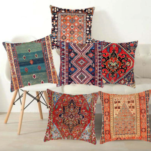 Ethnic printed cushion cover