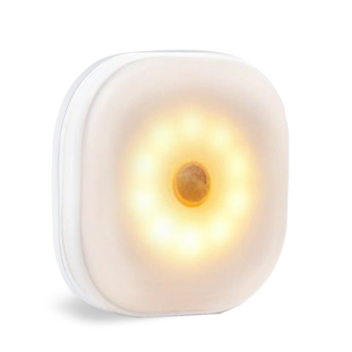 Portable motion sensor night light set of 2