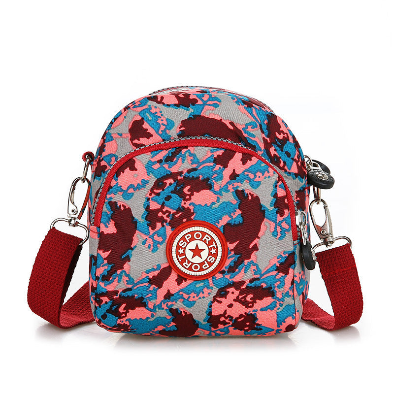 Canvas shoulder bag for women