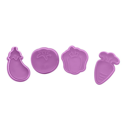 Multi-pattern 4 piece cookie molds set - Image 15