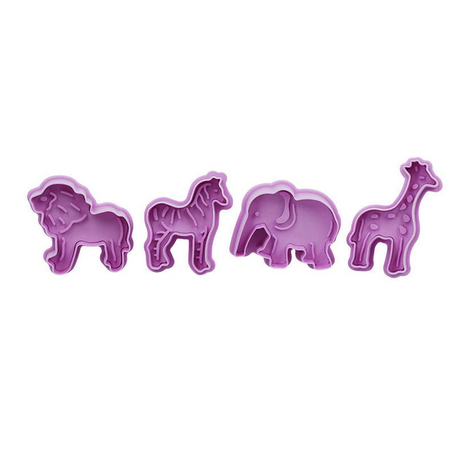 Multi-pattern 4 piece cookie molds set - Image 13