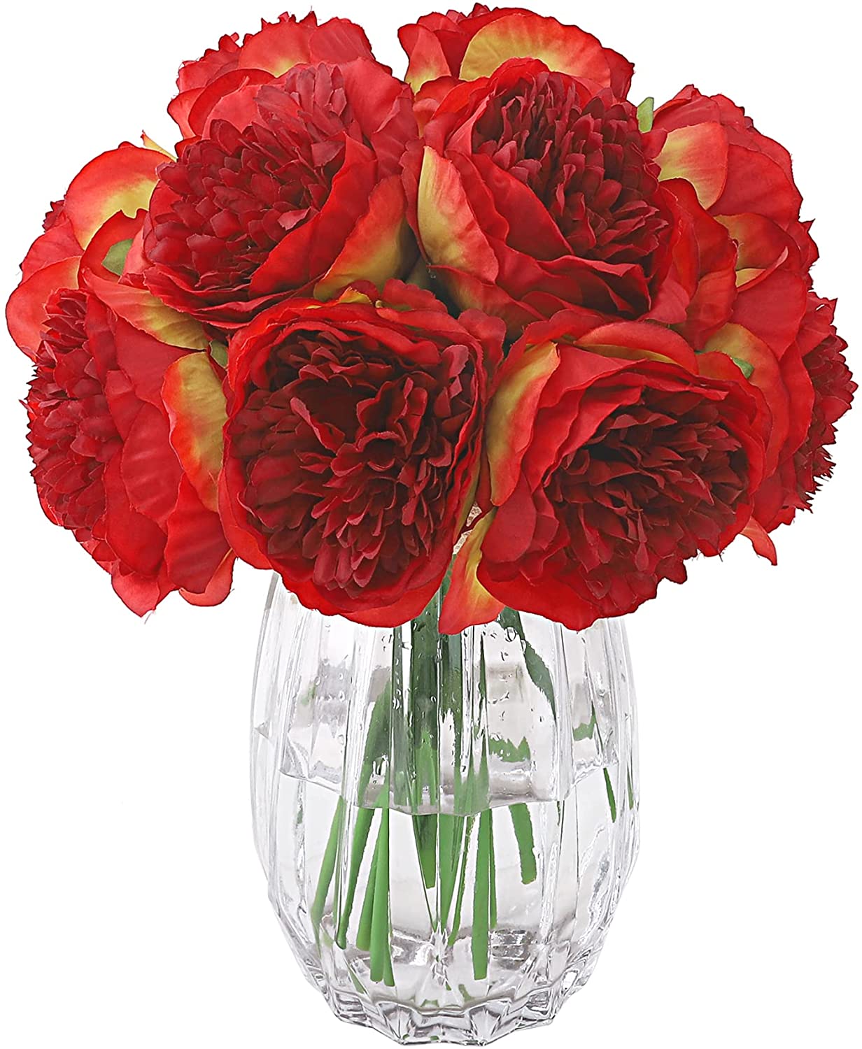 Large artificial peony flower - 5 piece bouquet - Image 26