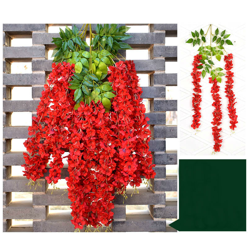 Artificial hanging flower string 12pack - Image 9