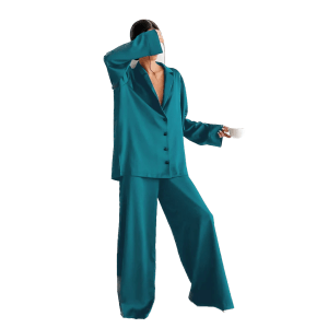 Long sleeve women's homewear pajama set