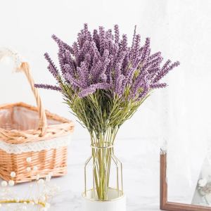 Artificial lavender flower bouquet