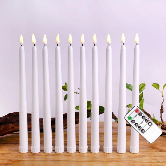 Flameless LED taper candles set with remote - Image 8