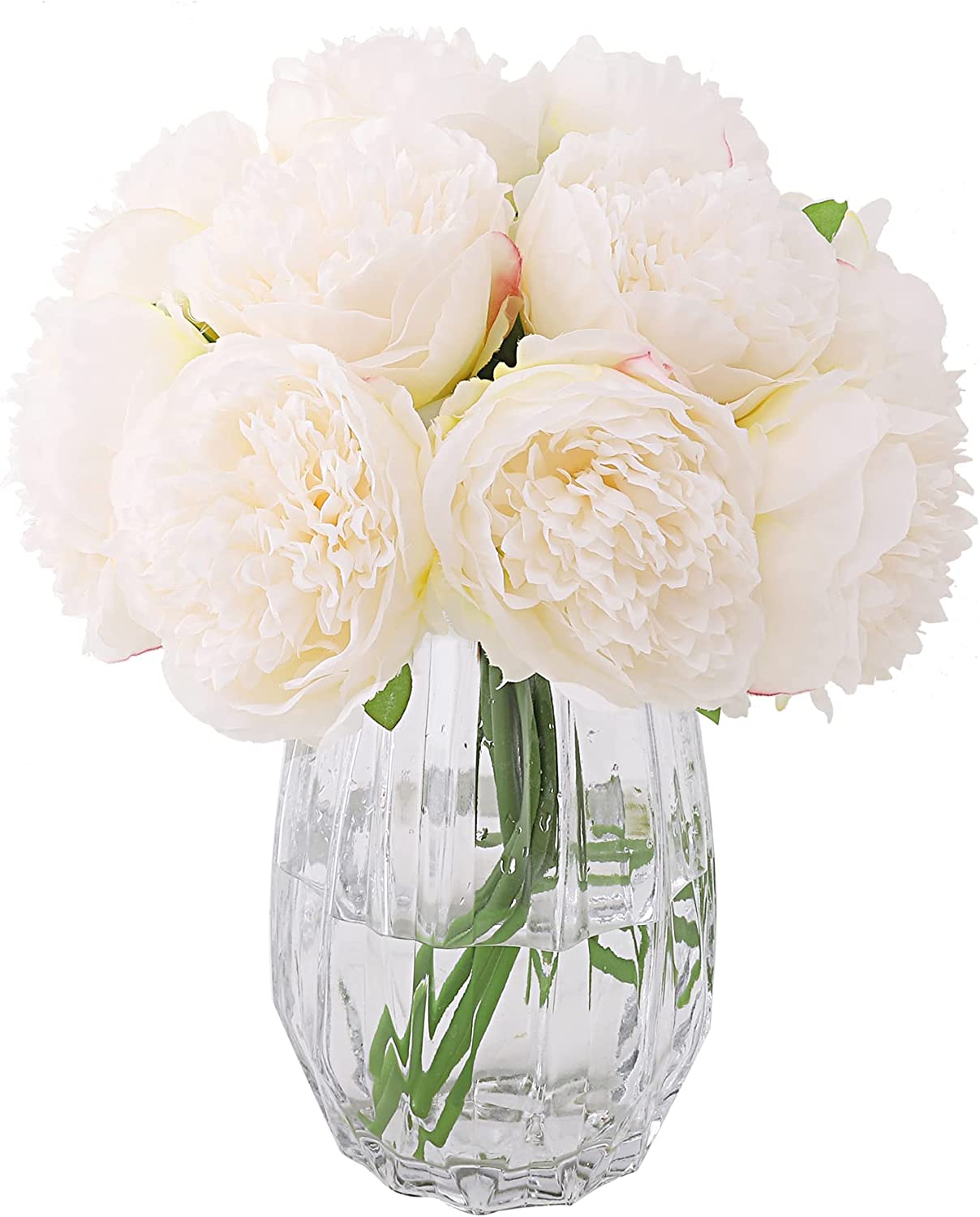 Large artificial peony flower - 5 piece bouquet - Image 27