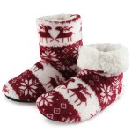Indoor Christmas warm slipper socks