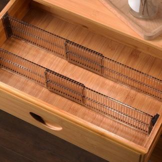 Adjustable drawer separator organiser 2pack