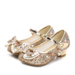 Girls glitter princess shoes