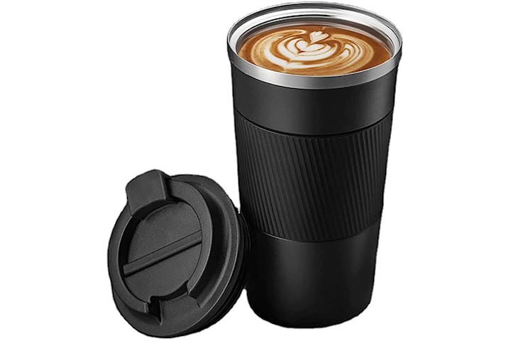 Stainless steel interior travel coffee mug - Image 2