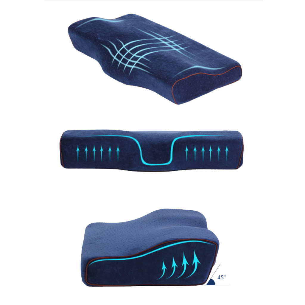 Ergonomic butterfly design memory foam pillow - Image 21