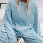 Two piece women's sweatsuit