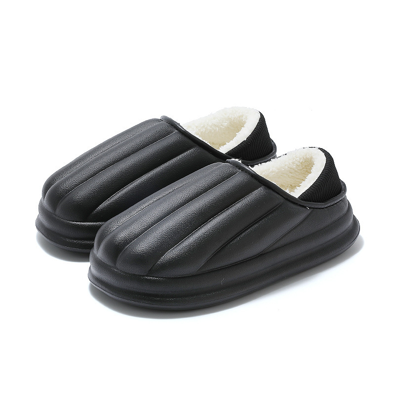 Soft water-resistant indoor warm slippers - Image 13