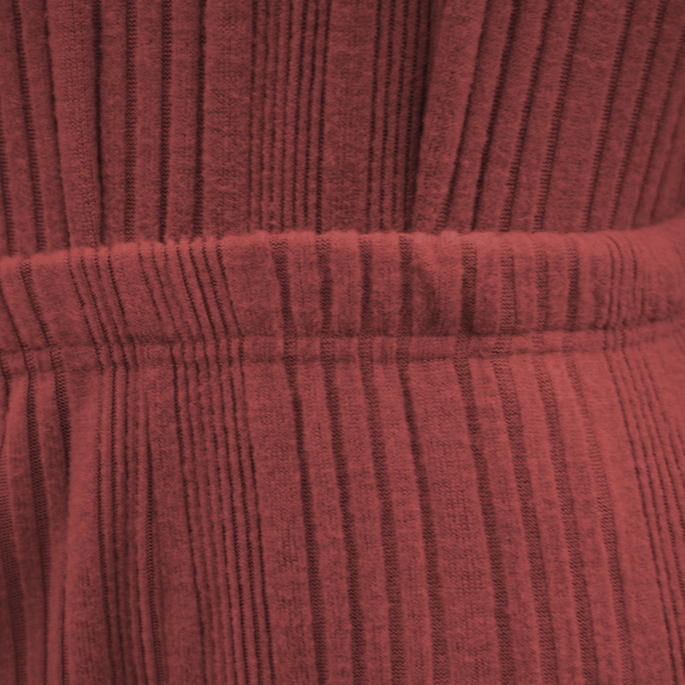 V-neck ribbed home-wear pajama set - Image 7