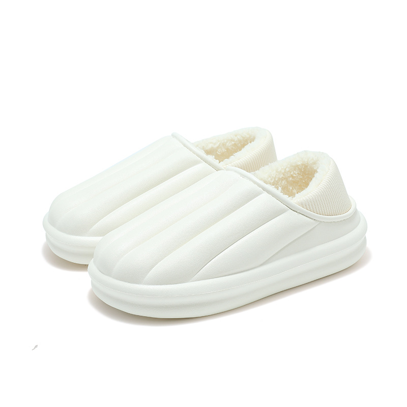 Soft water-resistant indoor warm slippers - Image 8