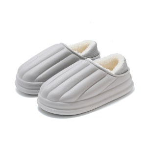 Soft water-resistant indoor warm slippers