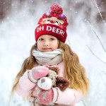 Knitted LED lights Christmas hat