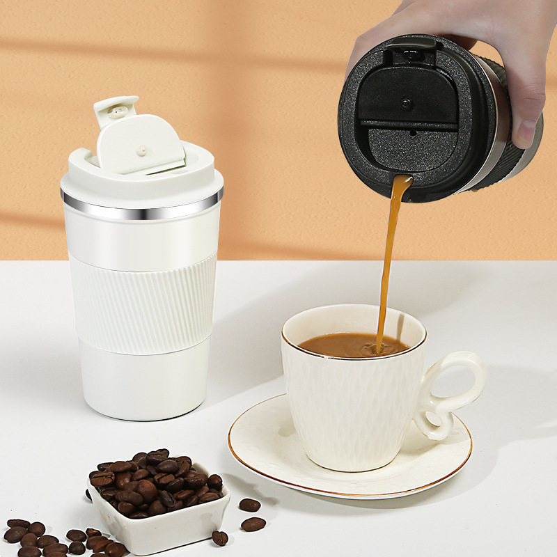 Stainless steel interior travel coffee mug - Image 23