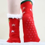 Fuzzy Christmas socks