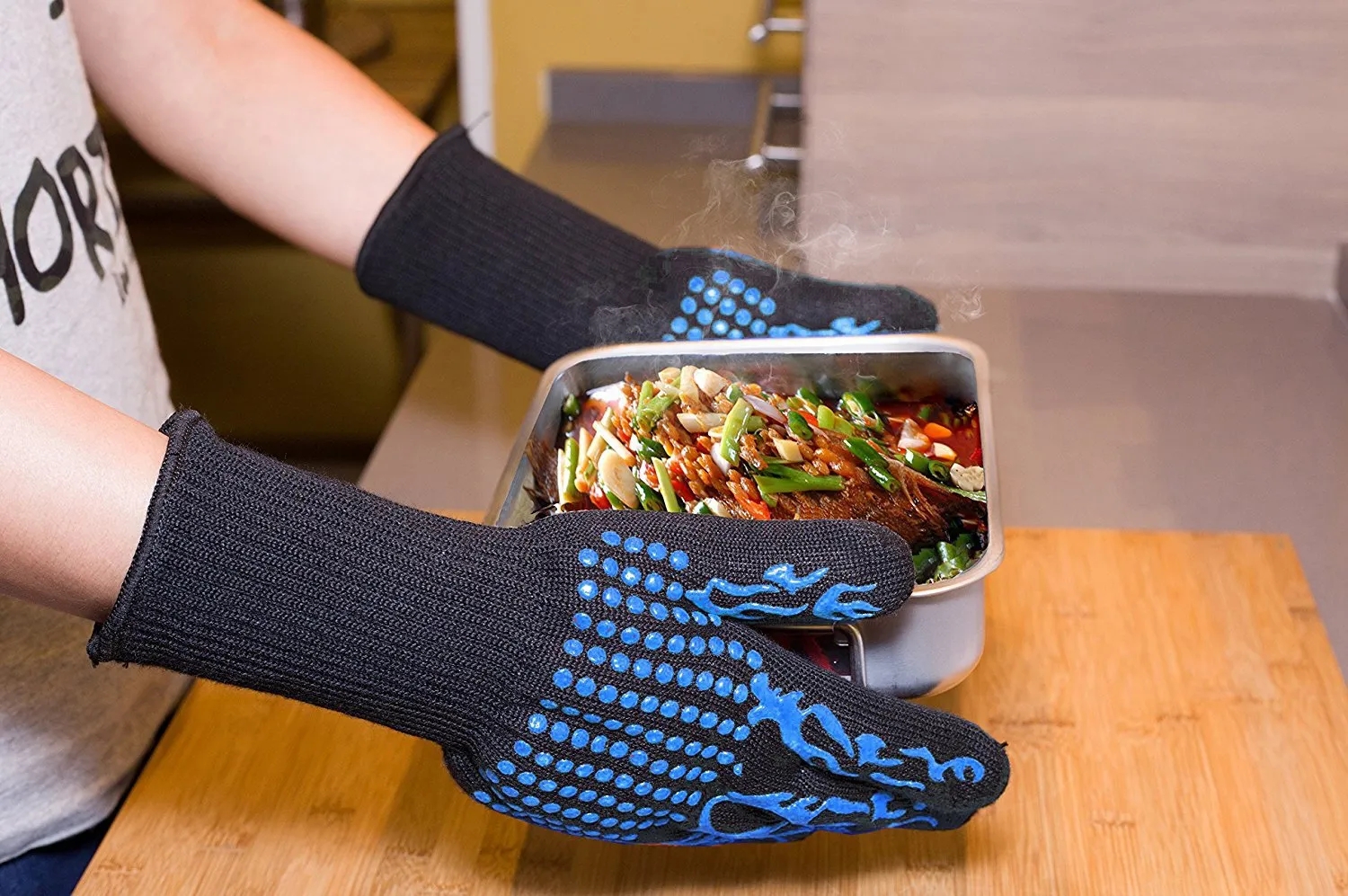 High temperature resistant oven & BBQ glove - Image 4