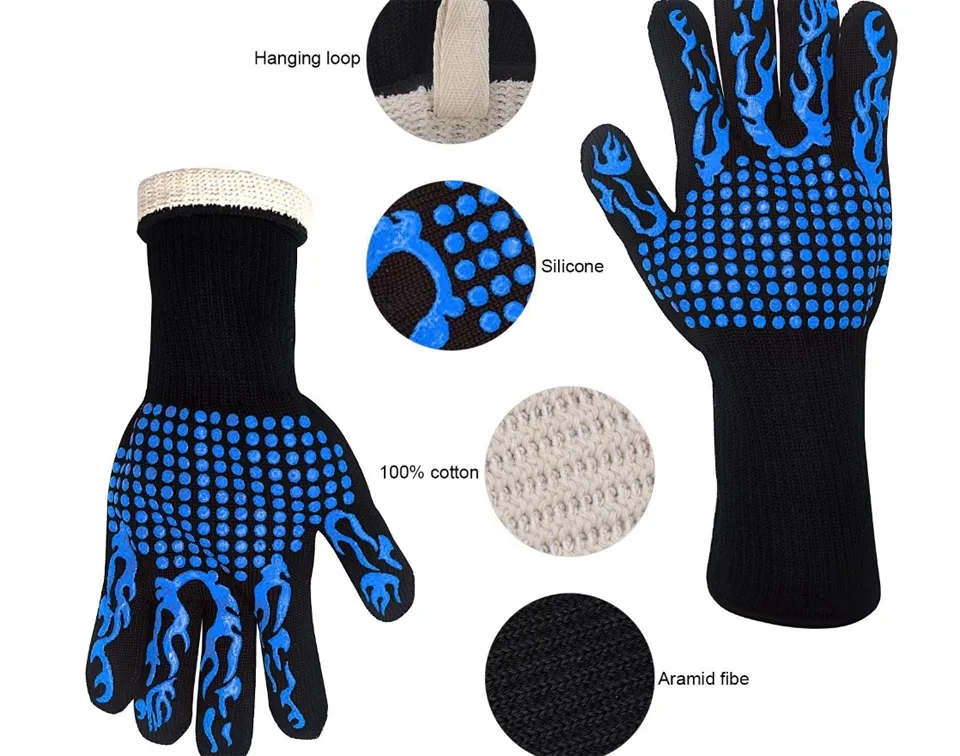 High temperature resistant oven & BBQ glove - Image 7