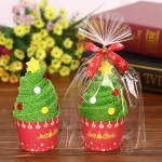 Cotton Christmas cupcake towel