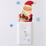 Luminous Santa Claus sticker set