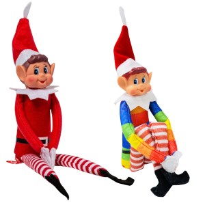 Decorative Christmas elf dolls