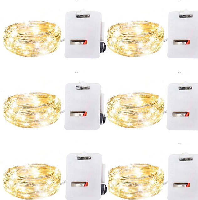 20 LED copper string lights set -10pcs - Image 4