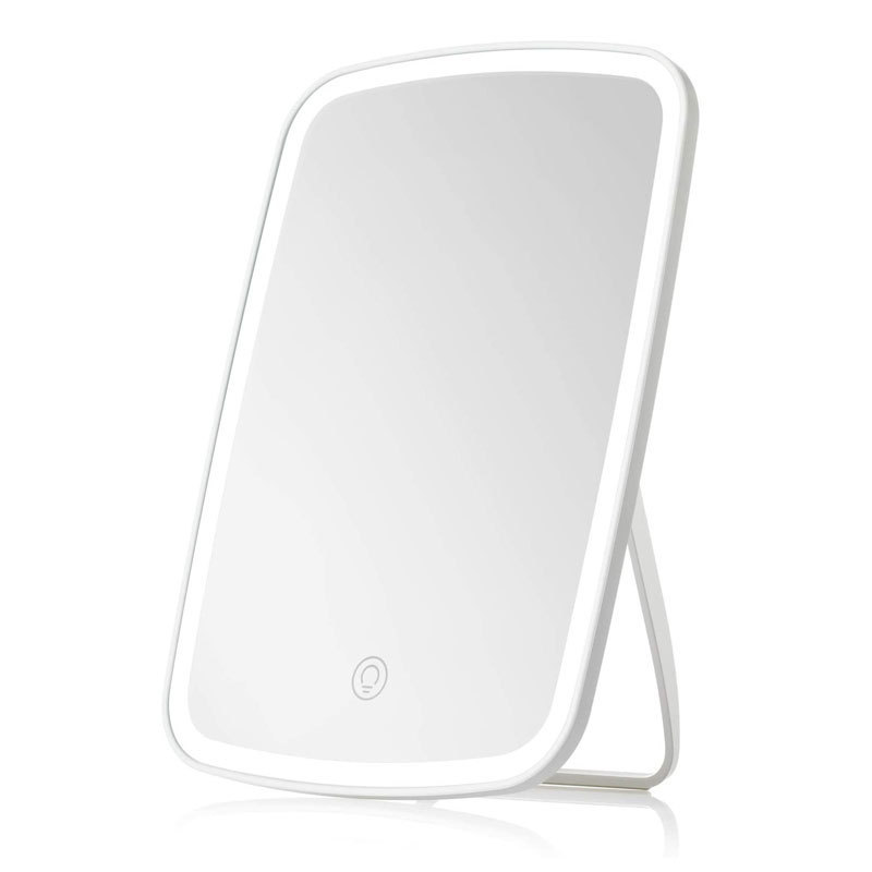 Rechargeable touch screen makeup mirror with LED light - Image 8
