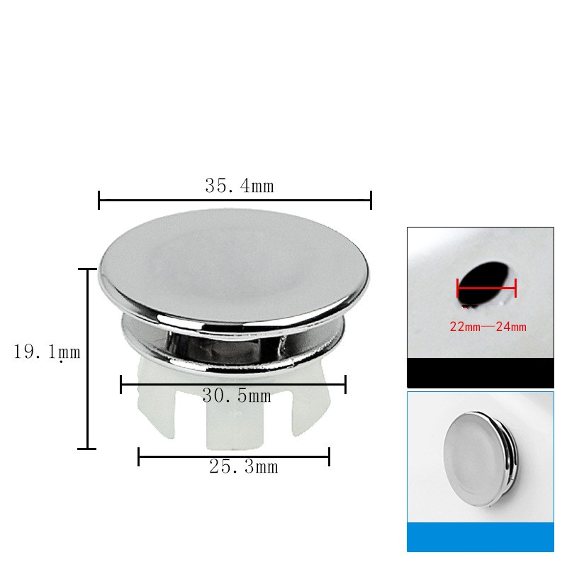 Sink overflow drain cover multi-pack - Image 13