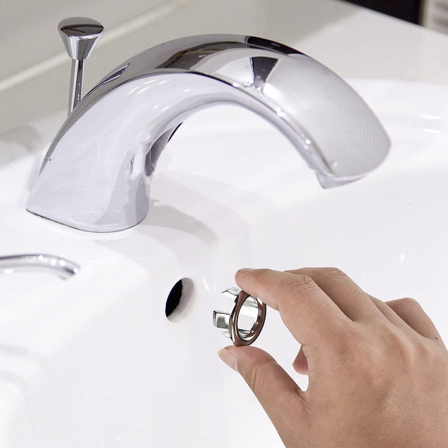 Sink overflow drain cover multi-pack