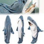 Shark shape sleeping bag