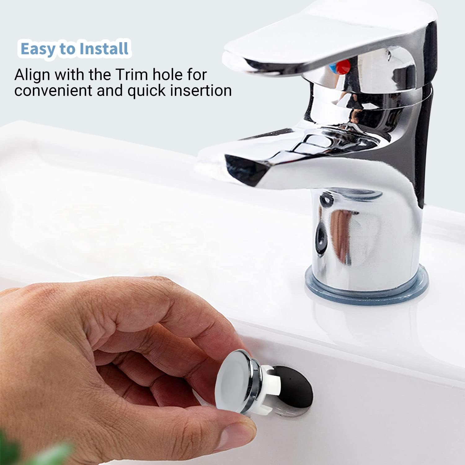 Sink overflow drain cover multi-pack - Image 15