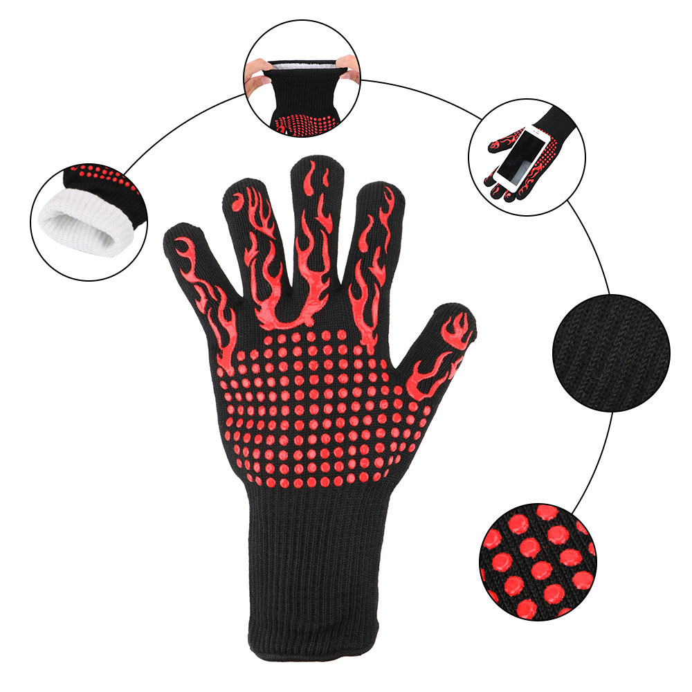 High temperature resistant oven & BBQ glove - Image 3