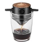 Reusable portable coffee filter